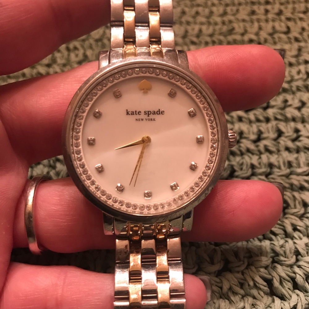 ❌🛑🛑SOLD🛑🛑❌Kate Spade ♠️ watch silver and gold